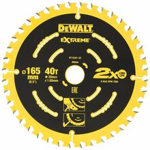 Puidulõikeketas Dewalt DT10301-QZ, 165 x 20 mm, Z40