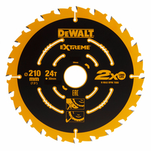 Saeketas puidule Dewalt DT20432-QZ, 210 mm, Z24