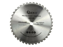 Saeketas puidule Geko G00165, 450 x 32 mm, Z40