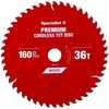 Puidulõikeketas Specialist+ Premium Cordless, 160 x 20 mm, Z36
