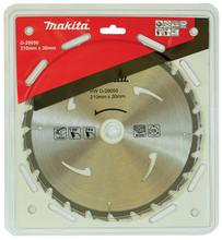 Saeketas puidule Makita D-29050, 210 x 30 mm, Z24