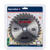 Saeketas puidule Specialist+ 185 x 30/20/16 mm, Z32