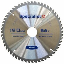 Puidulõikeketas Specialist+ 125 x 22 mm, Z24
