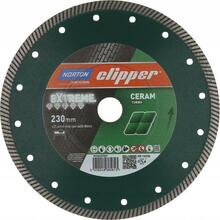 Teemantlõikeketas Norton D.Turbo Clipper Extreme Ceram, 230 x 25,4 mm