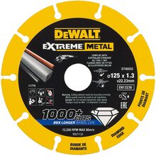 Teemantlõikeketas DeWalt DT40252-QZ, 125 x 1,3 x 22,23 mm