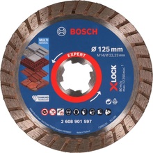 Teemantlõikeketas Bosch 2608901597 X-LOCK Multi Material TURBO, 125 mm