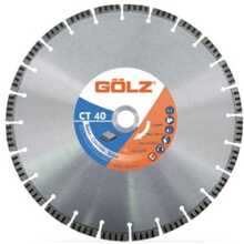 Teemantketas Golz CT40 (LB40), 500 x 25,4 mm, betoonile