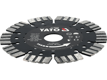 Teemantlõikeketas Yato YT-59900, 125 x 12 x 22,2 mm, raudbetoonile