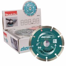 Teemantlõikeketas Makita D-61139, 125 x 22.23 mm, 10 tk, betoonile, tellisele, marmorile