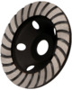 Teemantlihvkettas Faster Tools 125 mm Turbo