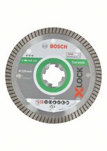 Teemantlõikeketas Bosch 2608615132 X-LOCK, 125 x 1,4 x 22,23 mm, keraamika jaoks