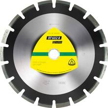 Teemantlõikeketas Klingspor DT 602 A Supra, 350 x 3,2 x 25,4 mm, asfaldile