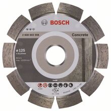 Teemantlõikeketas Bosch 2608602556 Expert, 125 x 22,23 mm, betoonile