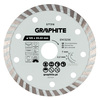 Teemantlõikeketas Graphite 59G001, 125 x 2,2 x 22,2 mm, betoonile, märg-/kuivlõikus