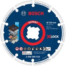 Teemantlõikeketas Bosch 2608900533 X-LOCK, 125 x 22,23 mm, metallile