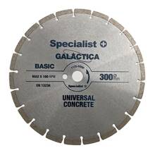 Teemantlõikeketas Specialist+ Galactica, 300 x 10 x 25,4 mm, tellistele, betoonile