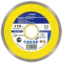 Teemantlõikeketas Tivoly XT30341113407, 115 x 1,6 x 22,23 mm