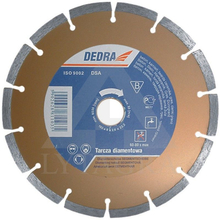 Segmenteeritud teemantketas Dedra H1107, 125 x 22,2 mm
