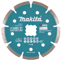 Segmentketas Makita E-02076 X-LOCK, 125 mm