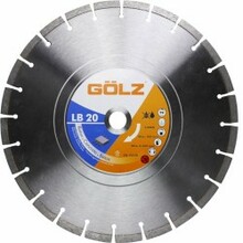 Teemantlõikeketas Golz LB20, 300 x 25,4 mm