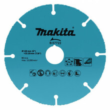 Mitmeotstarbeline lõikeketas Makita B-57722, 125 x 2 x 22.23 mm