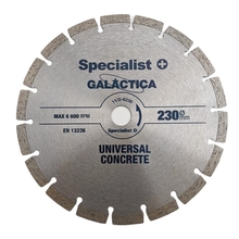 Teemantlõikeketas Specialist+ Galactica, 230 x 10 x 22,2 mm