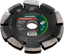 Teemantlõikeketas Metabo 628298000, 125 x 18 x 22 mm