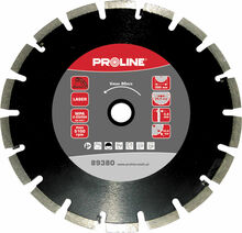 Lazerlõigatud teemantketas Proline, 350 x 2,9 x 25,4 mm, asfaldile
