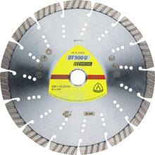 Teemantlõikeketas Klingspor DT900U, 230 x 2,6 x 22,23 mm