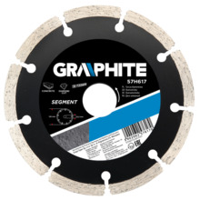 Teemantketas Graphite 57H619, 230 x 22 mm, keraamika, marmor, graniit