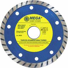 Teemantketas Mega 88525, 125 x 2,4 x 22 mm