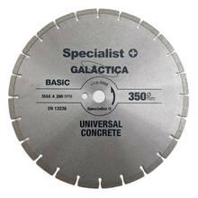 Teemantlõikeketas Specialist+ Galactica, 350 x 10 x 25,4 mm, tellistele, betoonile