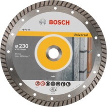 Teemantlõikeketas Bosch 2608603252 B.U. Turbo, 230 x 22,23 mm