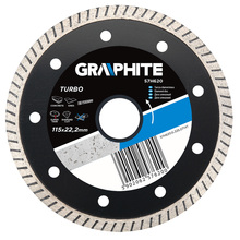 Teemantketas Graphite 57H620, 115 x 22,2 mm, turbo üliõhuke