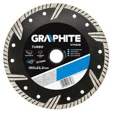 Teemantketas Graphite 57H628, 180 x 2,2 mm, Turbo