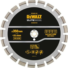 Teemantlõikeketas Dewalt DT20467-QZ ELITE, 350 mm, asfaldile/betoonile