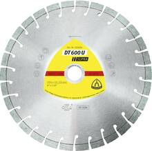 Teemantlõikeketas Klingspor DT600U, 350 x 3,0 x 25,4 mm, raudbetoonile