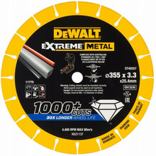 Teemantlõikeketas DeWalt DT40257-QZ, 355 x 25,4 mm