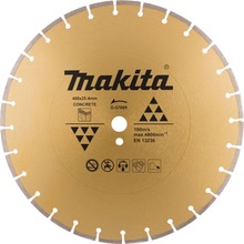 Teemantlõikeketas Makita D-57009, 400 x 25,4 mm, betoonile
