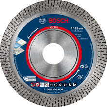Teemantlõikeketas Bosch 2608900654 Expert, 115 x 1,4 x 22,23 mm, keraamika
