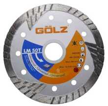 Teemantketas Golz LM50T, 125 mm, šamott/asfalt