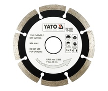 Teemantlõikeketas Yato YT-6002, 115 mm
