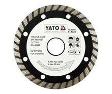 Teemantlõikeketas Yato YT-6023, 125 x 2,6 x 22,2 mm