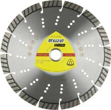 Teemantlõikeketas Klingspor DT 612 UT Supra, 230 x 2,6 x 22,23 mm