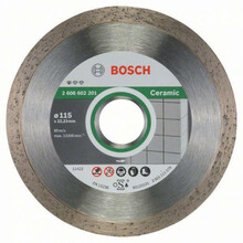 Teemantlõikeketas Bosch 2608602201 FPE, 115 x 1,6 x 22,23 mm, keraamika jaoks