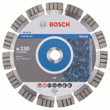 Teemantlõikeketas Bosch 2608615110 BEST FOR STONE, 230 x 22,23 x 2,4 mm