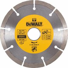 Teemantlõikeketas segmentidega Dewalt DT3711-QZ, 125 x 1,7 x 22,2 mm