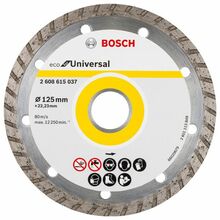 Teemantlõikeketas Bosch 2608615037 Universal, 125 x 22,23 mm