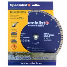 Teemantlõikeketas Specialist+ Premium, 230 x 10 x 22,23 mm, tellistele, betoonile