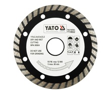 Teemantlõikeketas Yato YT-6022, 115 x 2,4 x 22,2 mm